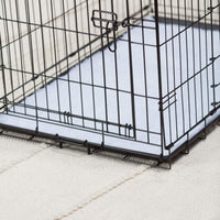 Jaula de alambre con abertura doble ProValu, Negro - BESTMASCOTA.COM