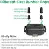 FunniPets collar de entrenamiento para perro, de rango de 2600ft de longitud collar de choque impermeable para 2 perros con 4 modos de entrenamiento ligero estático vibración pitido - BESTMASCOTA.COM