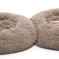 MIXJOY Cama ortopédica para perro, cómoda cama redonda para perro, ultrasuave, lavable, para perro y gato, cojín cama (22.8 in/29.9 in/35.8 in) - BESTMASCOTA.COM