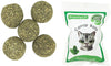 Bolas de catnip para gatos por shelltech, dulces, 100% comestibles gato jugar relajante juguete para gato mascota gatito 1.3" de diámetro – Paquete de 5 - BESTMASCOTA.COM