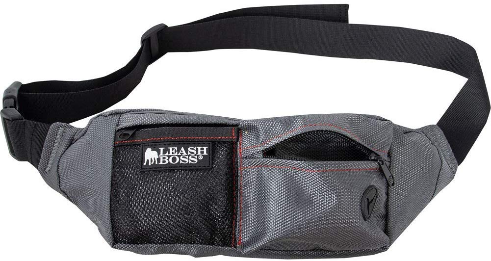 Leashboss - Cinturón de entrenamiento para perros, bolsa de almacenamiento, dispensador de bolsas de caca - BESTMASCOTA.COM
