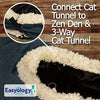 Juguete de túnel interactivo para gatos, ideal para gatos y gatitos juguetones, escondite divertido con uniones de túnel, suave y 100% amigable con las mascotas, túnel para mascotas extragrande - BESTMASCOTA.COM