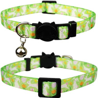 Lamphyface 3 Pack Easter Cat Collar with Bell Breakaway Adjustable - BESTMASCOTA.COM