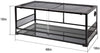 REPTIZOO terrario de cristal repelente, puerta corredera con pantalla de ventilación Reptile Terrarium cerca de 48.0 in x 17.7 in x 17.7 in - BESTMASCOTA.COM