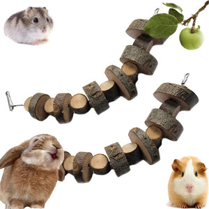 VCZONE - Juguetes para masticar conejo con forma de conejo y dientes de mascota de masticar juguetes orgánicos de manzana natural para conejos, chinchilla, cobayas, hámsters molienda de dientes - BESTMASCOTA.COM