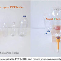 Choco Nose H528 - Botella de agua para conejos sin goteo para chinchilla, tamaño pequeño, dispensador patentado a prueba de fugas, boquilla de alambre para mascotas sin BPA, 11.2Oz/11.2 fl oz, diámetro de la boquilla: 0.512 in - BESTMASCOTA.COM
