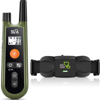 Collar de entrenamiento para perros con mando a distancia, 3 modos, recargable impermeable para perros pequeños, medianos y grandes, rango remoto de 1000 pies, seguro y humano - BESTMASCOTA.COM