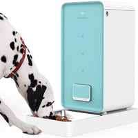 PETKIT Alimentador automático para gatos con alimentación inteligente, alimentador de mascotas habilitado con Wi-Fi, aplicación para iPhone y Android, trabajo con Alexa, control de porciones, alarmas de distribución, sistema de bloqueo doble fresco para m - BESTMASCOTA.COM