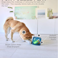 Outward Hound 67815 rompecabezas de cubeta juguete, azul - BESTMASCOTA.COM