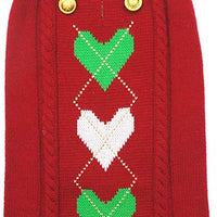 kyeese - Suéter de cuello alto para perros con cordón y agujero de correa - BESTMASCOTA.COM