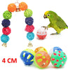 ICOSHOW 12 paquetes de juguetes para pájaros, juguetes para columpio de loro – Campana colgante para masticar pájaros jaula juguetes adecuados para pequeños periquitos, conures, pájaros de amor, cacatúas, guacamayos, pinchos - BESTMASCOTA.COM