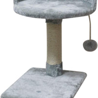 FISH&NAP Cat Tree Cat Tower Cat Condo Sisal Scratching Posts with Jump Platform Cat Furniture Activity Center Play House Grey - BESTMASCOTA.COM