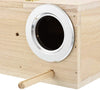 PINVNBY - Caja de madera para pájaros y loros (tamaño: 7.9 in) - BESTMASCOTA.COM