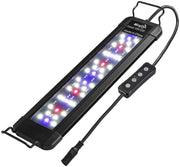 MingDak Luz LED para plantas de acuario, lámpara para tanque de peces, iluminación de espectro completo para acuario de agua dulce, luces LED combinadas de color blanco, azul, rojo - BESTMASCOTA.COM