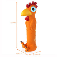 Chiwava Squeaky - Juguete de látex para perros, diseño de cachorro de animales - BESTMASCOTA.COM