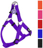 Arnés ajustable Pupteck para perro, medida básica de cachorro, de nailon, chaleco para pasear en exteriores con etiqueta de identificación - BESTMASCOTA.COM