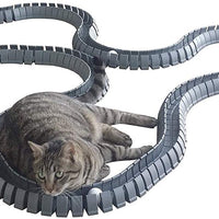 Magic Cat Track y pelota tamaño doble, juguete para gatos, Gatos, Mascotas, Kitties, que consta de 16 'flexible pistas y 4 bolas) - BESTMASCOTA.COM