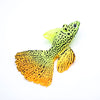 gootrades - Juego de 3 piezas de peces artificiales efecto brillante para acuario decoración flotante - BESTMASCOTA.COM