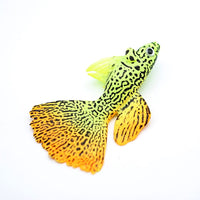 gootrades - Juego de 3 piezas de peces artificiales efecto brillante para acuario decoración flotante - BESTMASCOTA.COM