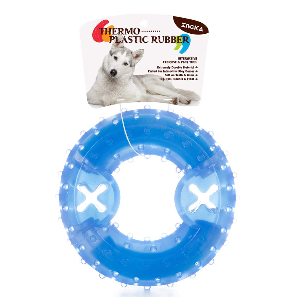 ZNOKA Pet Products Arctic Freeze Fetch Food Cooling Teether Chew Toy - BESTMASCOTA.COM