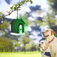 ELenest dispositivo antiladrido, 2019 nuevo dispositivo repelente de ladridos para perros al aire libre con control de nivel ultrasónico ajustable seguro para perros pequeños, medianos y grandes, disuasorio de corteza sónica, control de corteza - BESTMASCOTA.COM