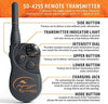 SportDOG Brand 425 - Collar electrónico con control remoto (500 yardas, estático, vibratorio y tono, impermeable, recargable, incluye nueva serie X) - BESTMASCOTA.COM