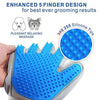 Pet Hair Remover Glove - Gentle Pet Grooming Glove Brush - Efficient Deshedding Glove - Massage Mitt with Enhanced Five Finger Design - Perfect for Dogs & Cats with Long & Short Fur - 1 Pack - BESTMASCOTA.COM