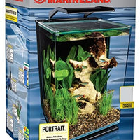 MarineLand 5 Gallon Portrait Glass LED Aquarium Kit - BESTMASCOTA.COM