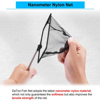 DaToo - Red para acuario para tanque de pescado Betta, Nano y nailon, con mango extensible, 1 año de garantía - BESTMASCOTA.COM