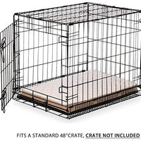 Milliard Quilted Padded Orthopedic Dog Bed, Egg Crate Foam with Plush Pillow Top Washable Cover (Fits Standard Crate) - BESTMASCOTA.COM