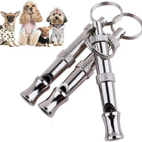 GETIEN Silbato de perro para detener ladridos con frecuencia ajustable, herramienta de entrenamiento para perros, 3 unidades con correa de cordón gratis - BESTMASCOTA.COM