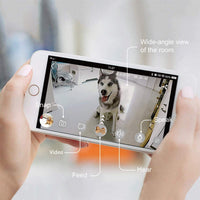 SKYMEE 8L WiFi Alimentador de Mascotas Dispensador de Alimentos Automático para Gatos y Perros - 1080P Full HD Pet Camera Treat Dispensador con Visión Nocturna y Audio de 2 Vías, Wi-Fi habilitado App para iPhone y Android - BESTMASCOTA.COM