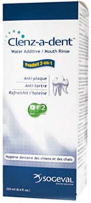 clenz un aditivo Dent/agua del enjuague bucal (250 ml) - BESTMASCOTA.COM