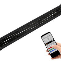 NICREW RGB Plus Luz de Acuario, Acuario de Agua Dulce Luz LED con Control Remoto, 24/7 Luz de Acuario Automatizada - BESTMASCOTA.COM
