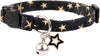 Boombone Star - Collar de gato con campana, 2 unidades de collares para cachorros con colgantes de estrella - BESTMASCOTA.COM