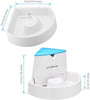 isYoung Fuente para mascotas, fuente de agua automática para perros y gatos, de 2,5 l - BESTMASCOTA.COM