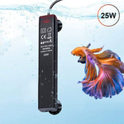 Calentador de acuario Lefunpets, 25 W, a prueba de explosiones, mini calentador sumergible para tanque de peces para tanque de Betta de 3 a 5 galones - BESTMASCOTA.COM