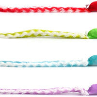 Chiwava 4 paquetes de 15 pulgadas de largo suave peluche gato juguetes ratones rustle sonido pequeño ratón actividad interactivo juguete - BESTMASCOTA.COM