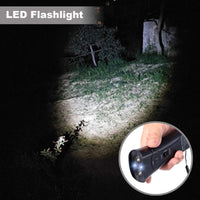 Repelente y entrenador de perro de mano, tapón de corteza con linterna LED, disuasorio ultrasónico de infrarrojos para perro, para seguridad, al aire libre, caminar, entrenador de perros 100% seguro para mascotas y humanos - BESTMASCOTA.COM
