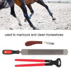 Kit de herramientas de corte de pezuña de caballo, herramientas profesionales para recortar la capucha, tijeras de metal equinas para caballos, pezuñas, cuchillos y herramientas estables - BESTMASCOTA.COM