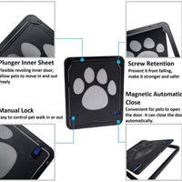 Hyindoor - Protector de puerta para puerta corredera para mascotas - BESTMASCOTA.COM