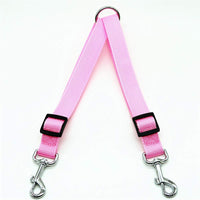 HTKJ Correa doble para perro, sin enredos, ajustable, para dos perros, correa duradera para andador y entrenador - BESTMASCOTA.COM