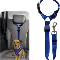 BWOGUE Cinturones de seguridad para perros y gatos, correas de seguridad ajustables para reposacabezas de coche - BESTMASCOTA.COM