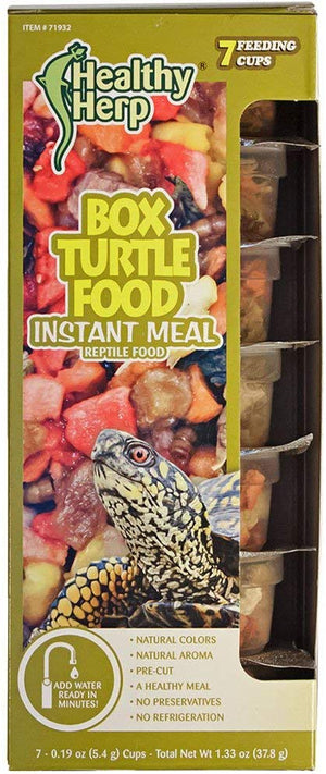 San Francisco Bay marca 7 pack Herp saludable Box Turtle Mix Instant comida, grande - BESTMASCOTA.COM