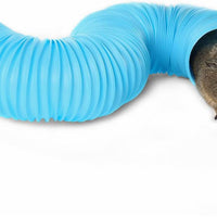 Niteangel - Túnel divertido para mascotas pequeñas, 39.0 x 3.9 in, apto para hurones y ratas adultos - BESTMASCOTA.COM