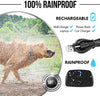 FIG TRADERS Collar de corteza para perro 2019 con pantalla LED, 7 niveles de sensibilidad e intensidad ajustables, dos modos anti ladridos recargables/resistente a la lluvia, sin ladridos para razas medianas y grandes - BESTMASCOTA.COM