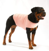 Furubaby Ansiety - Abrigo para perro con camisa, para perros pequeños, medianos, grandes, XL, color sólido, azul, gris, verde, rosa, rosa (rosa) - BESTMASCOTA.COM