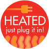 Calentador de cubeta de K & H Pet Products con clip para el cable, Gris - BESTMASCOTA.COM