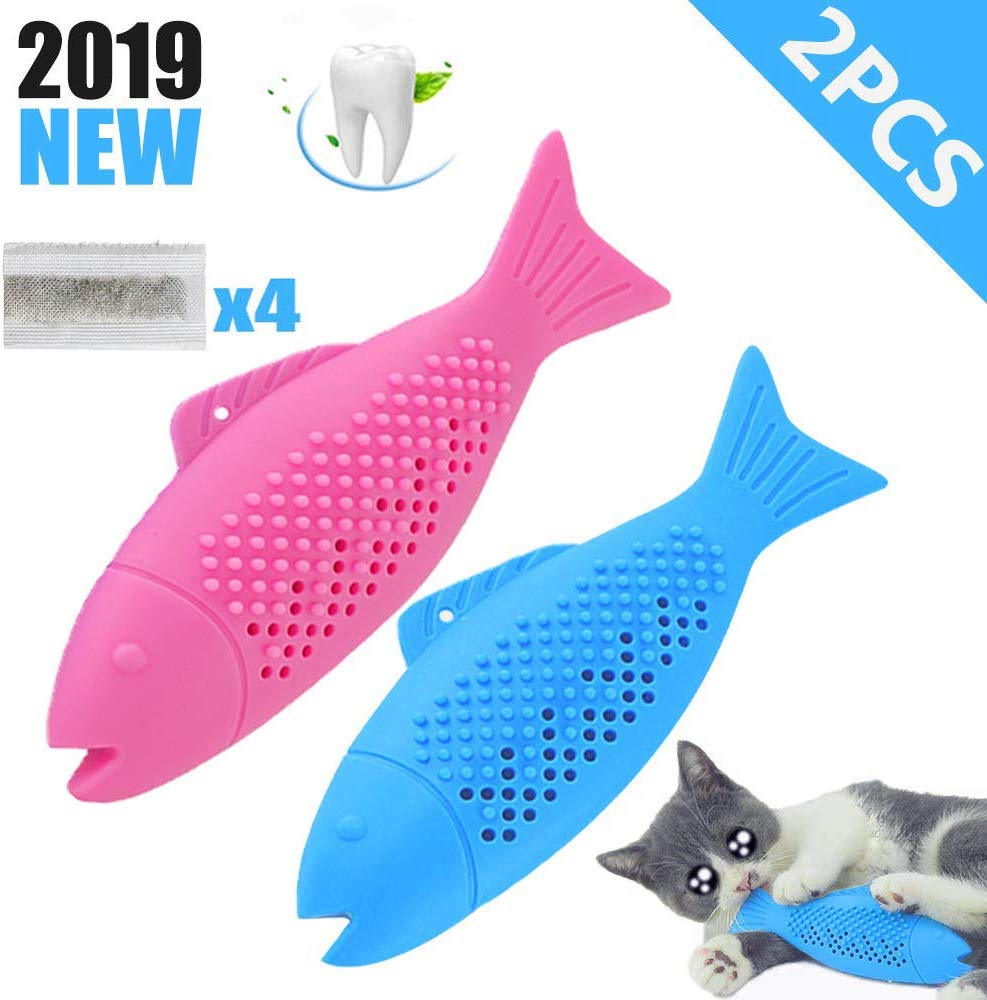 Dillitop Catnip Juguetes para gatos, juguete interactivo de goma