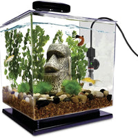 PULACO Calentador de Betta pequeño de 25 W con tira termómetro gratis, tanques de peces de menos de 6 galones - BESTMASCOTA.COM